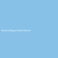 Mittelmäßiges Wolle-Messer