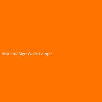 Mittelmäßige Wolle-Lampe