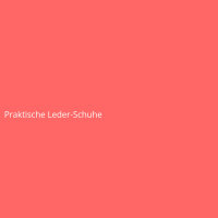 Praktische Leder-Schuhe