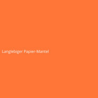 Langlebiger Papier-Mantel