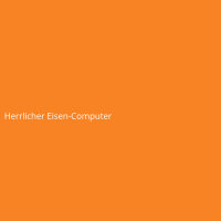 Herrlicher Eisen-Computer