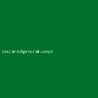 Geschmeidige Granit-Lampe